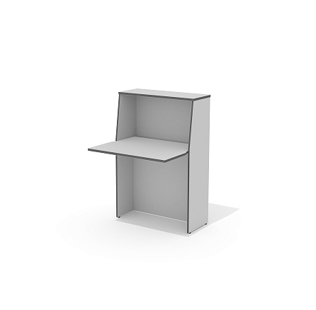 А-80 Модуль стойки администратора 80x75x120 Агат светло-серый N