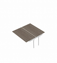 RM-3(x2)+F-61 Промежуточный сдвоенный стол на металлокаркасе