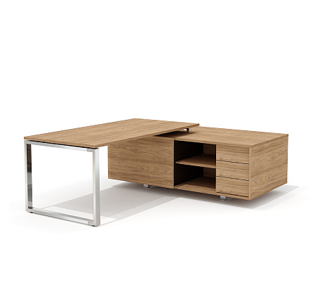 RD-180.1S + RD 38S R Стол руководителя правый Рио Директ швейцарский вяз