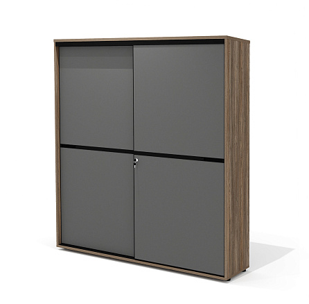 L-61 Шкаф-купе 180х45х201 Line Делиос/антрацит