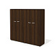 Nt-42*2+NT-54+NT-62 Шкаф для документов средний 179,4х48,4х166,8 Ньютон орех Ондо шпон (Италия)/8019