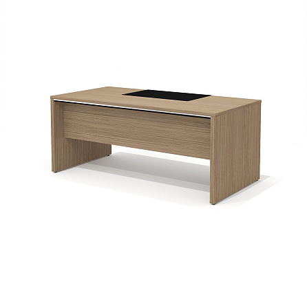 KV-180 Стол руководителя 180x90x76 Kvins орех американский шпон (Италия)