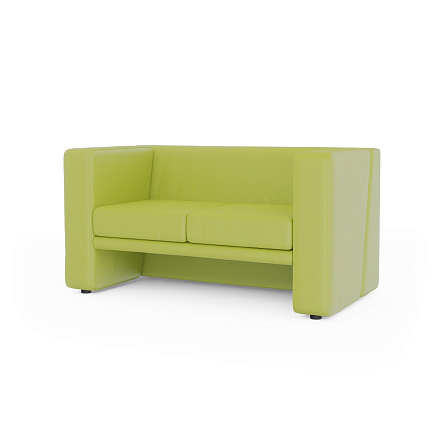 Тайм-2 Диван 2-мест. 132x71x67 см Art-Vision 179 салатовый