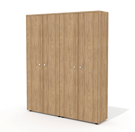 Шкаф для документов (комплектация 41) 163,6х37х200,8 Рио Директ / Rio Direct вяз швейцарский/беж