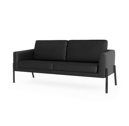 Харди-3 Диван 3-мест. 190х78х83 см Art-Vision 101 черный