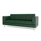 Сити-3 Диван 3-мест. 211x77x80 см Art-Vision 104 темно-зеленый