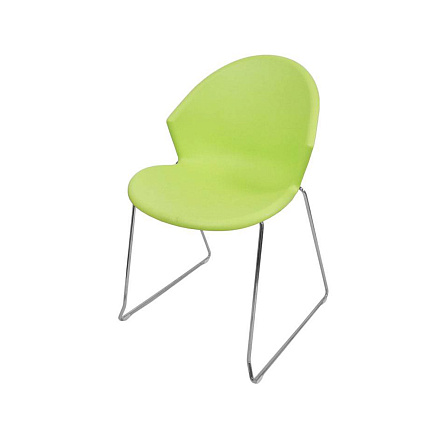 Smile Стул для посетителей пластик, салатовый
