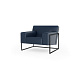 Рэй-1 Кресло 1-мест. 93х87х76 см Art-Vision 106 тёмно-синий