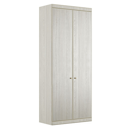 17505 Шкаф гардероб высокий 90x40x220 CAPITAL дуб светлый