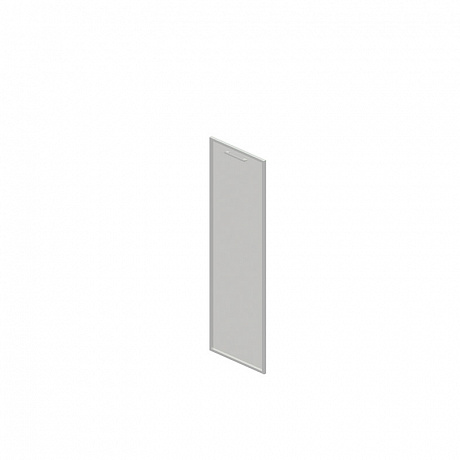 V-02.1R Дверь стеклянная тонированая в алюминиевой рамке