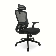 RT-2072-1 Кресло сетка, крестовина нейлон, механизм NG012D обивка черный