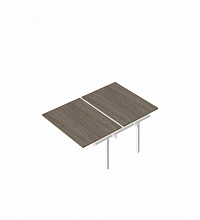 RP-4(x2)+F-64  Промежуточный сдвоенный стол на металлокаркасе