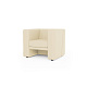 Тайм-1 Кресло 1-мест. 81x71x67 см Boom milk бежевый