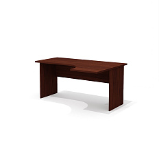 G-106R Стол эргономичный 160x110x75 Gamma орех Артемид