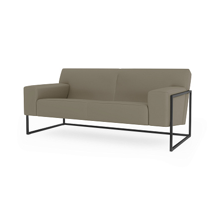 Рэй-2 Диван 2-мест. 167х87х76 см Boom stone серо-коричневый