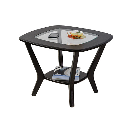 Мельбурн со стеклом Стол журнальный венге венге