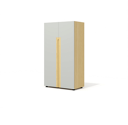 Rem-44 + Rem-8.2 Шкаф Remo серый софт / дуб Сорано