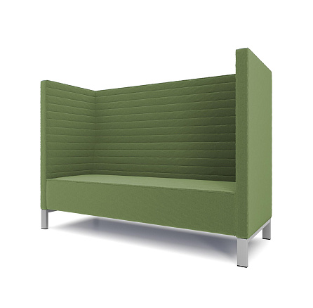 Руссо-3.2Т Диван 3-мест. 188x73x134 см микрошенилл Lounge 25 трава