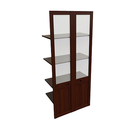 22551 Наполнение шкафа 85x42x188 Sorbonne темный орех