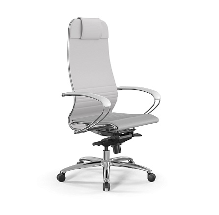 K-1 Samurai Кресло экокожа Infinity Easy Clean белый 54E.2.1.49