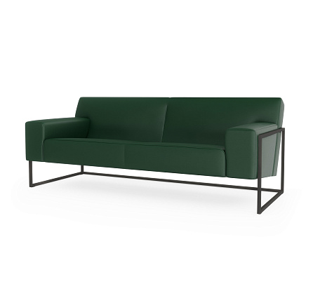 Рэй-3 Диван 3-мест. 197х87х76 см Art-Vision 104 темно-зеленый
