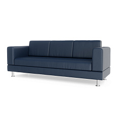 Сити-3 Диван 3-мест. 211x77x80 см Art-Vision 106 тёмно-синий