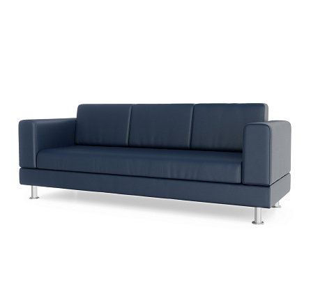Сити-3 Диван 3-мест. 211x77x80 см Art-Vision 106 тёмно-синий