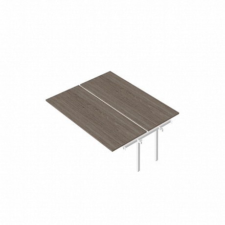 RM-1(x2)+F-63 Промежуточный сдвоенный стол на металлокаркасе