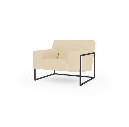 Рэй-1 Кресло 1-мест. 93х87х76 см Boom milk бежевый