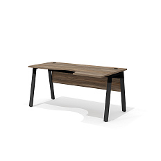 LM-2.2R + LF-2 Стол интегральный на металлокаркасе Line Делиос