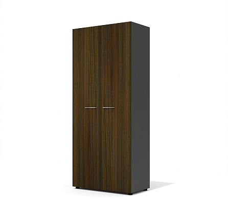 KV-48 + KV-9.1 (x2) Гардероб Kvins дуб жженый N/антрацит