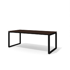 RD-200 Стол руководителя 200x90x75 Rio Direct венге/металл черный