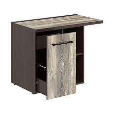 MCRT 1055L Тумба приставная 100x55x75 MORRIS дуб базель/венге