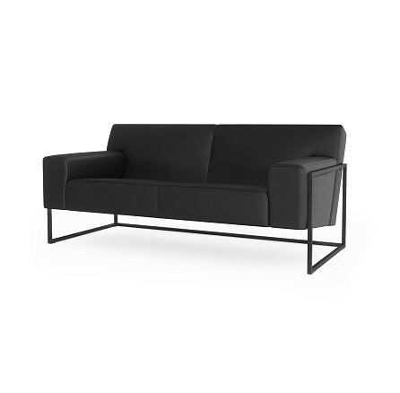 Рэй-2 Диван 2-мест. 167х87х76 см Art-Vision 101 черный