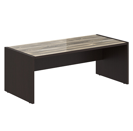 MST 209 Стол руководителя 200x90x75 MORRIS дуб базель/венге