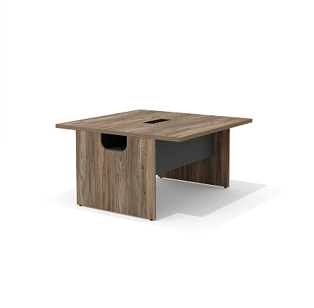 BR-140.1 Модуль стола для переговоров 140х140х76 Bruno Делиос/антрацит