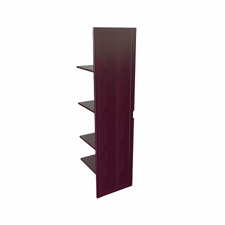Zaragosa Наполнение одностворчатого шкафа с деревянной дверцей и вешалкой