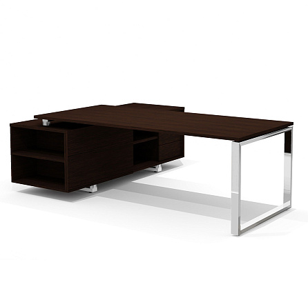 RD-200.1S + RD 35S R Стол руководителя правый Rio Direct венге