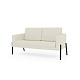 Харди-2 Диван 2-мест. 160х78х83 см Boom ice белый