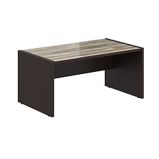 MST 169 Стол руководителя 160x90x75 MORRIS дуб базель/венге