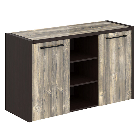 MTF 140 Тумба под холодильник 140x49,2x82,8 MORRIS дуб базель/венге