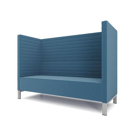 Руссо-3.2Т Диван 3-мест. 188x73x134 см микрошенилл Lounge 21 море