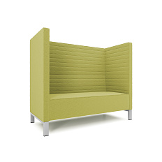 Руссо-2.2Т  Диван 2-мест. 158x73x134 см микрошенилл Lounge 24 яблоко