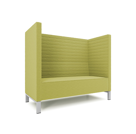 Руссо-2.2Т  Диван 2-мест. 158x73x134 см микрошенилл Lounge 24 яблоко