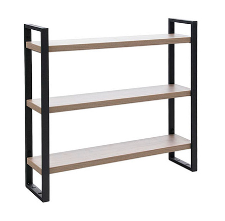 CombiK M 80/3 Стеллаж настенный металл / дерево, натуральный вяз / черный