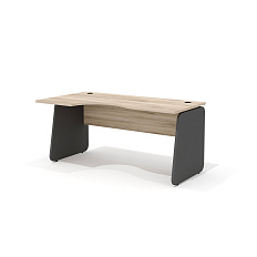 L-2.2L Стол интегральный 160х90х75 Line дуб Кронберг/антрацит