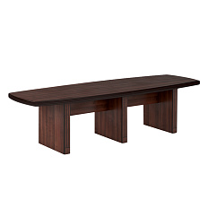 17700 Стол конференц 300x100x75 CAPITAL темный орех