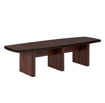 17700 Стол конференц 300x100x75 CAPITAL темный орех