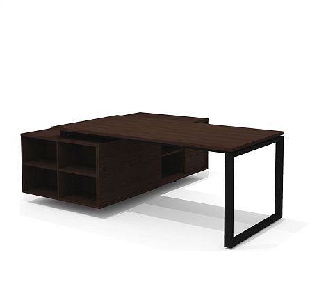 RD-180.1 + RD 38 R Стол руководителя правый Rio Direct венге