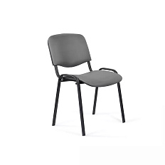 ИЗО BL Стул ткань, каркас металл обивка меланж С-71, каркас черный